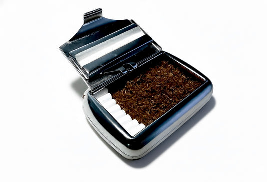 Case MontTM Gravado — Porta Tabaco de Luxo com Espaço para Sedas