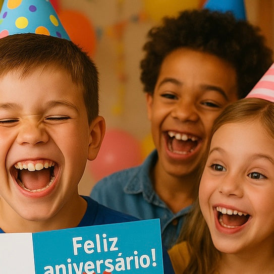 Cartão De Aniversário Comemorativo P/ Presentes, Mensagens.