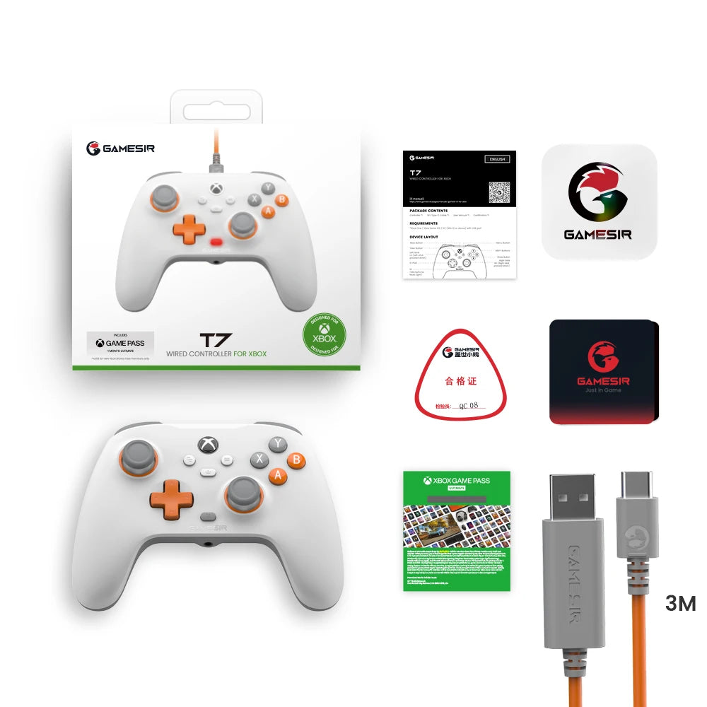 GameSir T7 Xbox Gaming Controller Gamepad com fio