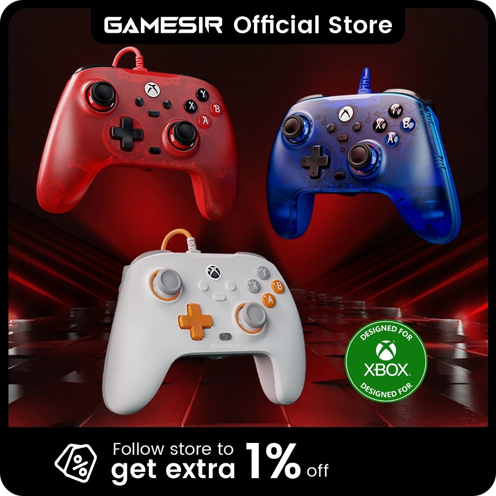 GameSir T7 Xbox Gaming Controller Gamepad com fio