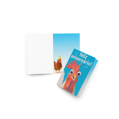 Cartão De Aniversário Comemorativo P/ Presentes, Mensagens.